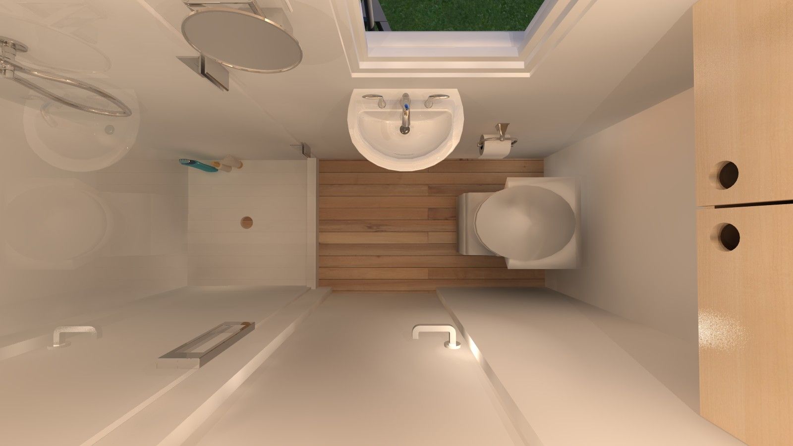 Small Space Bathroom